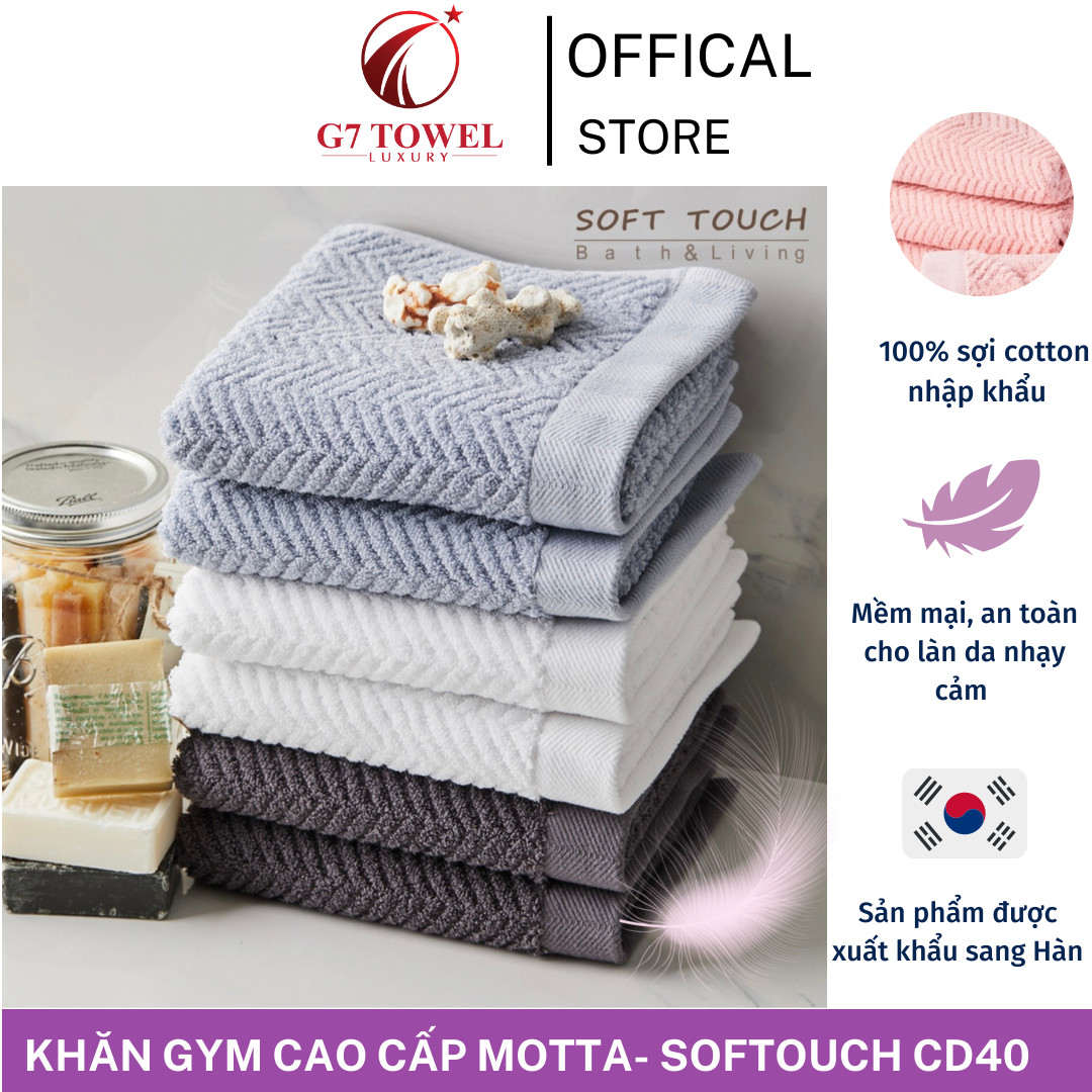 Khăn khách sạn Soft Touch 40 sợi xương cá