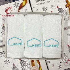 Set 3 khăn thêu quà tặng G7-G04 Ngôi Nhà HEIM