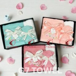 Bộ khăn gấu quà tặng G7-G80 HAPPY  WOMEN’S DAY - Ảnh 3