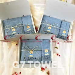 BỘ KHĂN THÊU QUÀ TẶNG G7-G76- QUÀ TẶNG SINH NHẬT CHO BÉ YÊU NO3🎁✨ - Ảnh 2