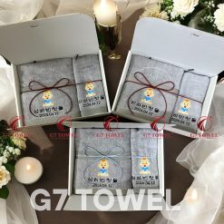BỘ KHĂN THÊU QUÀ TẶNG G7-G76- QUÀ TẶNG SINH NHẬT CHO BÉ YÊU NO3🎁✨ - Ảnh 3