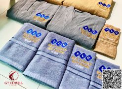 Bộ khăn, áo choàng tắm khách sạn, resort (Theo yêu cầu) - Ảnh 3