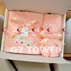 Bộ khăn gấu quà tặng G7-G80 HAPPY  WOMEN’S DAY - Ảnh 4