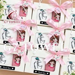 Bộ khăn thêu quà tặng G7 TOWEL – Happy Women’s Day N05 - Ảnh 8