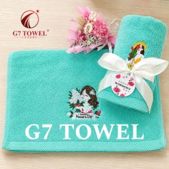 Khăn tắm, gội, mặt G7 Towel thêu logo chủ đề 20/10, 08/03 - Món quà ý nghĩa dành tặng những người phụ nữ thân yêu - Ảnh 10