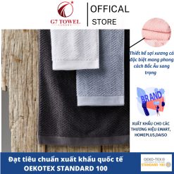 Khăn khách sạn Soft Touch 40 sợi xương cá - Ảnh 5
