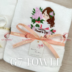 Khăn tắm, gội, mặt G7 Towel thêu logo chủ đề 20/10, 08/03 - Món quà ý nghĩa dành tặng những người phụ nữ thân yêu - Ảnh 23