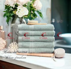Khăn tắm Cotton cao cấp dí vải WT07 , kích thước 70x140cm