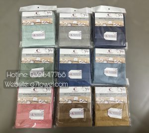 Khăn mặt cotton cao cấp G7-HL08 kích thước 30x50cm, 70gram (Sao chép) - Ảnh 6