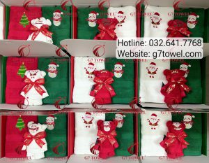 🎄 HỘP 3 KHĂN NOEL G7 -NO8 ĐẶC BIỆT CHO MÙA GIÁNG SINH 2024 🎁 🌟 Tinh tế – Sang trọng – Đậm chất Giáng Sinh 🌟 - Ảnh 12