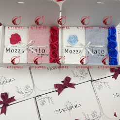 Set 2 khăn thêu quà tặng Mozzafiato - Ảnh 8