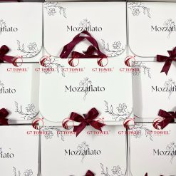 Set 2 khăn thêu quà tặng Mozzafiato - Ảnh 4