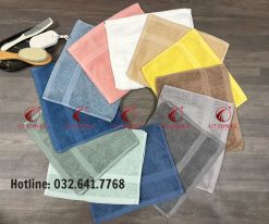 Khăn mặt cotton cao G7- WT10, 100 % bông cotton thấm hút nước , an toàn cho da nhạy cảm.