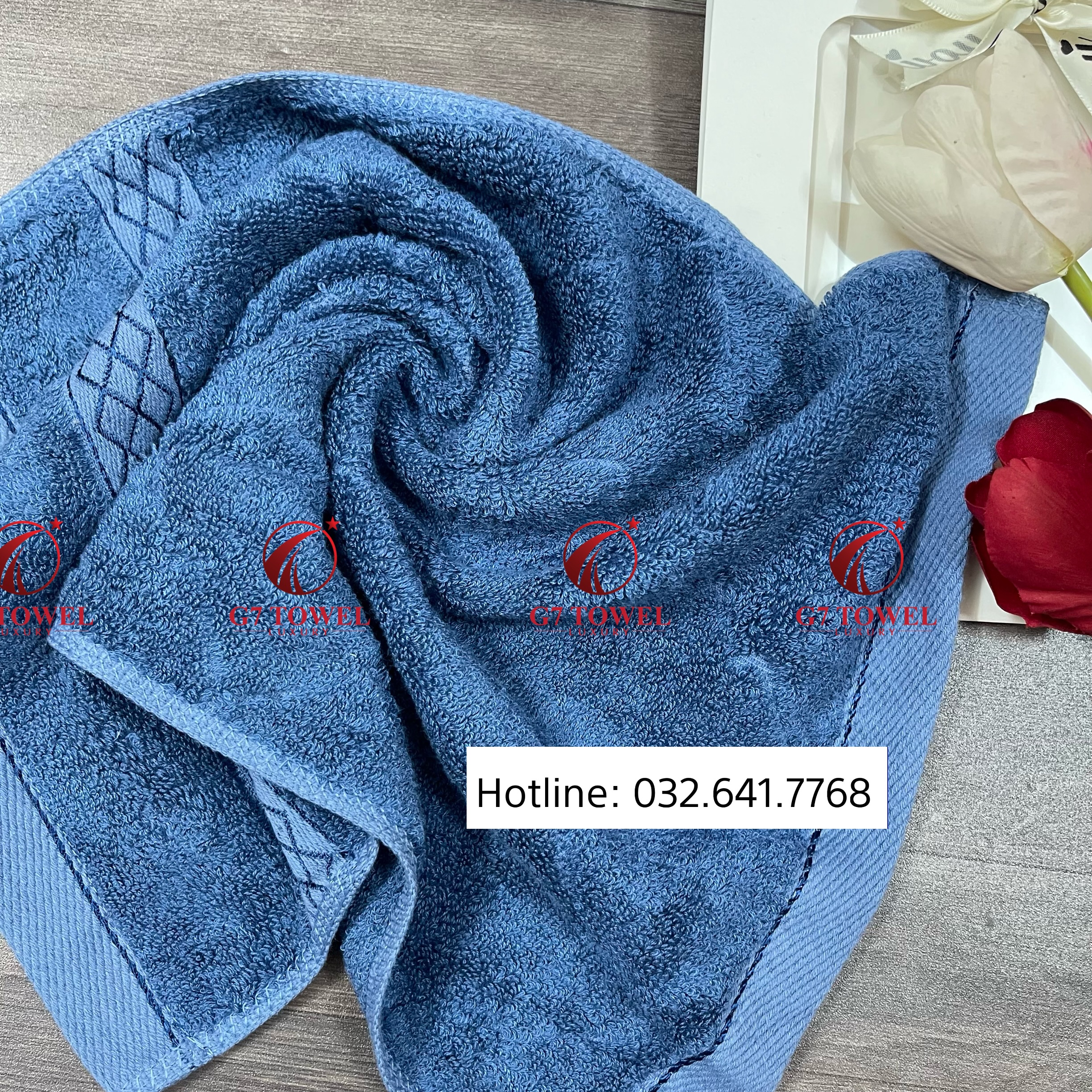 Khăn Mặt Sợi Sồi Cao Cấp G7 Towel 30x50cm , 100% thành phần tự nhiên với Khả Năng Kháng Khuẩn Cao, An Toàn Với Làn Da . - Ảnh 13