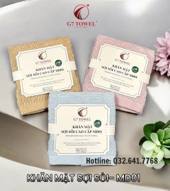 Khăn Mặt Sợi Sồi Cao Cấp G7-MD01 30x48cm , 100% thành phần tự nhiên với Khả Năng Kháng Khuẩn Cao, An Toàn Với Làn Da . - Ảnh 9