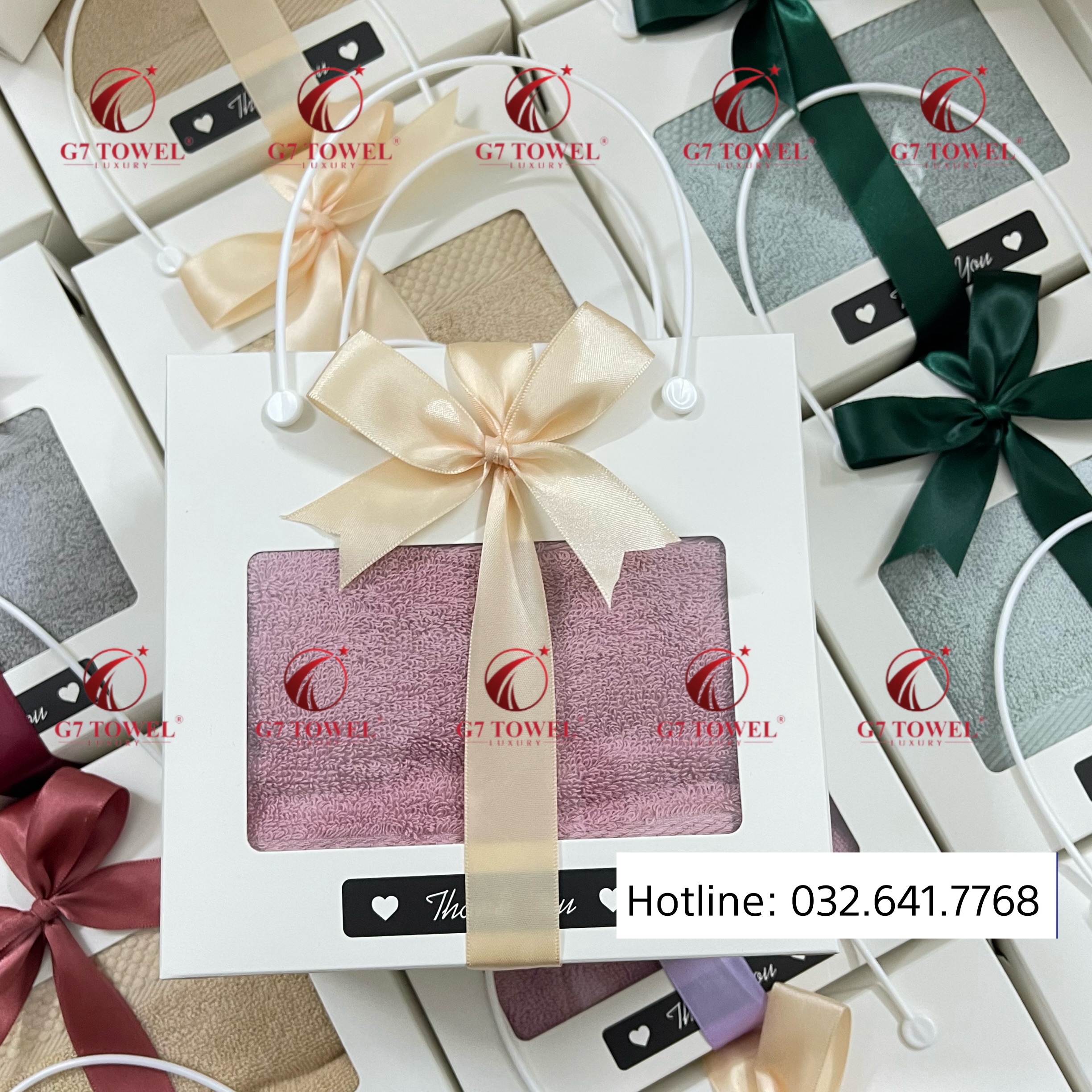 Set khăn Quà tặng Sinh nhật, Quà tặng doanh nghiệp, đối tác, tặng CBCNV G7-G12 - Ảnh 10