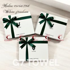Bộ khăn thêu quà tặng doanh nghiệp G7-G79/ Dấu ấn tinh tế cho ngày kỉ niệm thành lập công ty - Ảnh 7