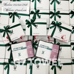 Bộ khăn thêu quà tặng doanh nghiệp G7-G79/ Dấu ấn tinh tế cho ngày kỉ niệm thành lập công ty - Ảnh 5