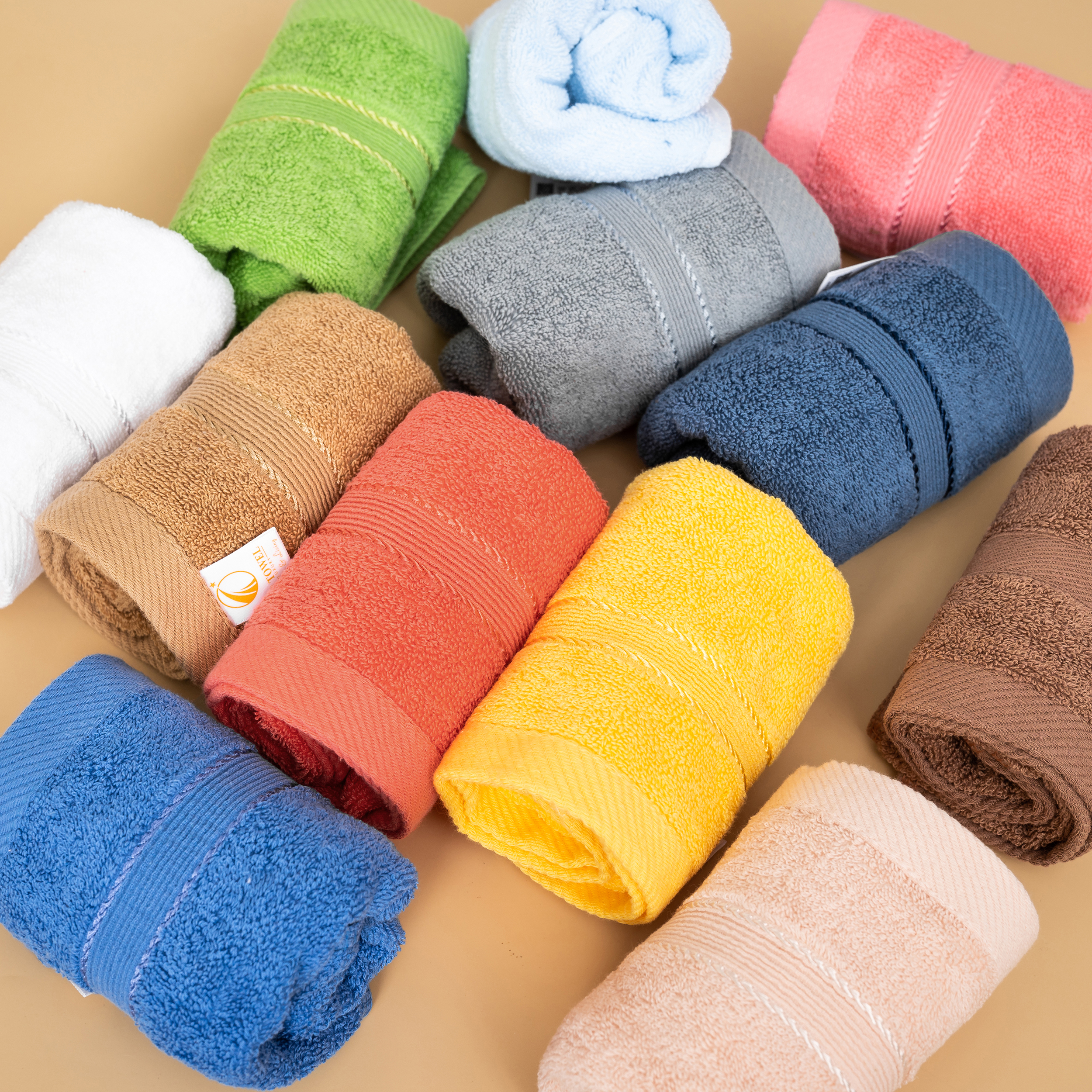 Hộp 3 Khăn MC03 - 100% Cotton – BROWN (NÂU ĐẬM) - Ảnh 5
