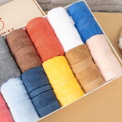 Hộp 3 Khăn MC03 - 100% Cotton – BROWN (NÂU ĐẬM) - Ảnh 4