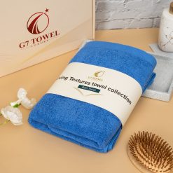 Hộp 3 Khăn MC05 - 100% Cotton – Blue(Xanh ) - Ảnh 3