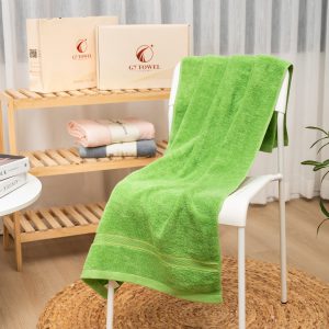Hộp 3 Khăn MC10 - 100% Cotton – GREEN (XANH LÁ) - Ảnh 3