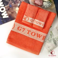 Hộp 3 Khăn G7towel – Coral (Cam đào)