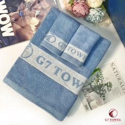 Hộp 3 Khăn G7towel – Light Blue (Xanh dương)