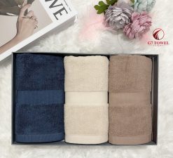 Set 3 khăn Motta - Soft Touch 175 (Full túi hộp)