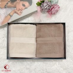 Set 2 khăn Motta - Soft Touch 175 (Full túi hộp)