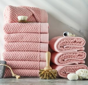 Khăn khách sạn Soft Touch 40 sợi xương cá - Ảnh 12