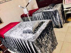 Bộ ga + gối Spa, phun xăm thẩm mỹ nhung nhám, hàng cao cấp - Ảnh 4