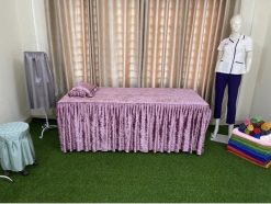 Bộ ga + gối Spa, phun xăm thẩm mỹ nhung nhám, hàng cao cấp - Ảnh 14