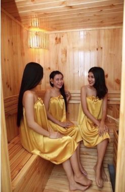 Váy Quây Spa, Thẩm Mỹ Viện - Chất Liệu Phi Lụa. - Ảnh 6