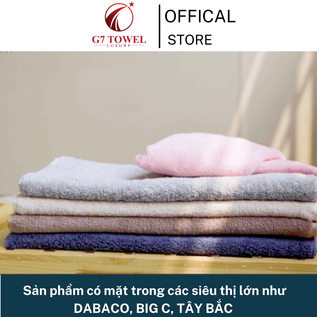 Khăn gội MOTA xuất Hàn Monica Lauren sang trọng, tinh tế, siêu thấm hút và mềm mại, 100% sợi cotton nguyên sinh. - Ảnh 11