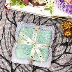 Set 2 khăn gội &mặt MTG7_G01 Softouch . Set khăn siêu xinh dành tặng cho gia đình bạn. - Ảnh 9