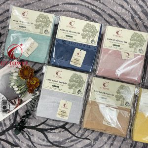 Khăn Mặt Sợi Sồi Cao Cấp G7 Towel 30x50cm , 100% thành phần tự nhiên với Khả Năng Kháng Khuẩn Cao, An Toàn Với Làn Da . - Ảnh 7