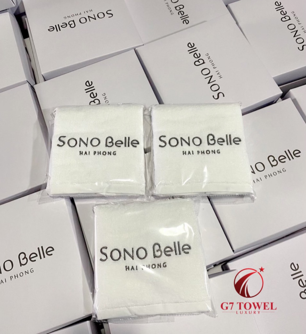 Khăn sân Golf Sono Belle Hải Phòng
