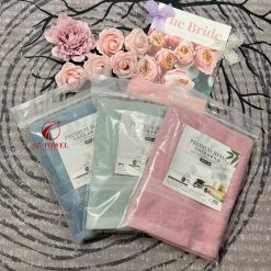 Khăn tắm cotton G7-BT03 50x100cm; trọng lượng 210gram; 100% cotton siêu thấm hút, an toàn cho da - Ảnh 4