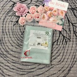 Khăn tắm cotton G7-BT03 50x100cm; trọng lượng 210gram; 100% cotton siêu thấm hút, an toàn cho da - Ảnh 3