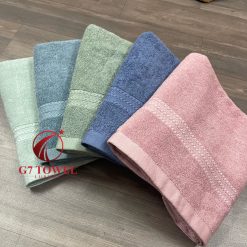 Khăn tắm cotton G7-BT03 50x100cm; trọng lượng 210gram; 100% cotton siêu thấm hút, an toàn cho da - Ảnh 17
