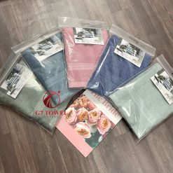 Khăn tắm cotton G7-BT03 50x100cm; trọng lượng 210gram; 100% cotton siêu thấm hút, an toàn cho da