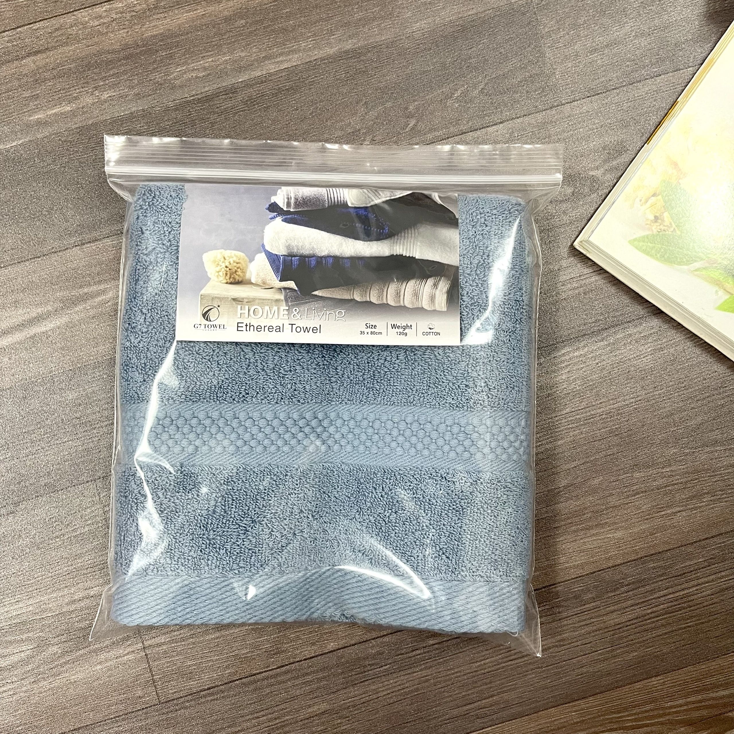 Khăn Tắm Gội Đầu Lau Mặt G7 - Dùng Cho Gia Đình 100% Cotton Siêu Thấm Hút Siêu Mềm - Ảnh 6