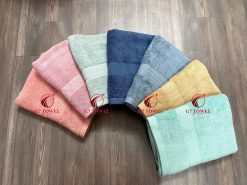 Khăn Tắm Gội Đầu Lau Mặt G7 - Dùng Cho Gia Đình 100% Cotton Siêu Thấm Hút Siêu Mềm - Ảnh 2