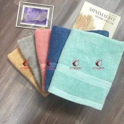Khăn Tắm Gội Đầu Lau Mặt G7 - Dùng Cho Gia Đình 100% Cotton Siêu Thấm Hút Siêu Mềm - Ảnh 3