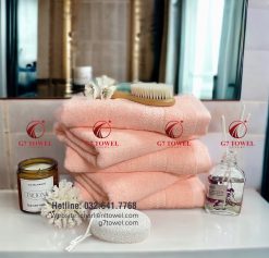 Khăn tắm Cotton cao cấp dí vải WT07 , kích thước 70x140cm - Ảnh 6