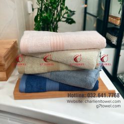 Khăn tắm sợi tre cao cấp G7 WT04 60x120cm, 100% sợi tre nhập khẩu mềm mại, kháng khuẩn, thấm hút nước tốt - Ảnh 5