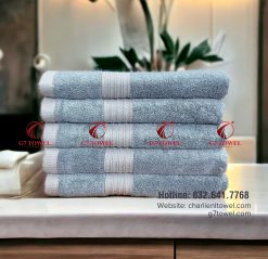 Khăn tắm sợi tre cao cấp G7 WT04 60x120cm, 100% sợi tre nhập khẩu mềm mại, kháng khuẩn, thấm hút nước tốt - Ảnh 3