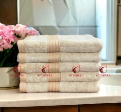 Khăn tắm sợi tre cao cấp G7 WT04 60x120cm, 100% sợi tre nhập khẩu mềm mại, kháng khuẩn, thấm hút nước tốt - Ảnh 11