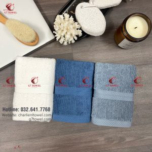 Khăn mặt cotton cao G7- WT10, 100 % bông cotton thấm hút nước , an toàn cho da nhạy cảm. - Ảnh 7